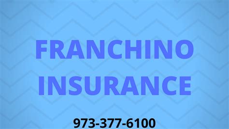 franchino insurance acquisition  Annual sales for Franchino Insurance are around USD 176,150